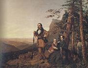 Jewett, William Smith The Promised Land-The Grayson Family oil on canvas